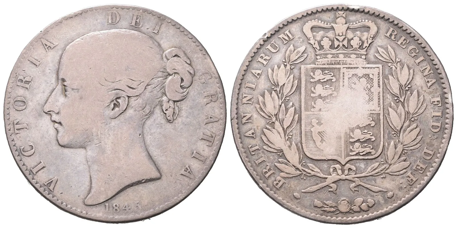 Velká Británie, Crown 1845