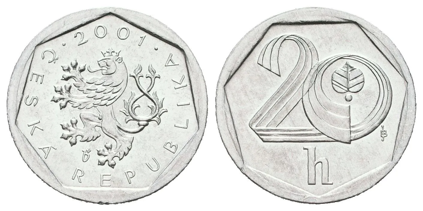 20 Haléř 2001