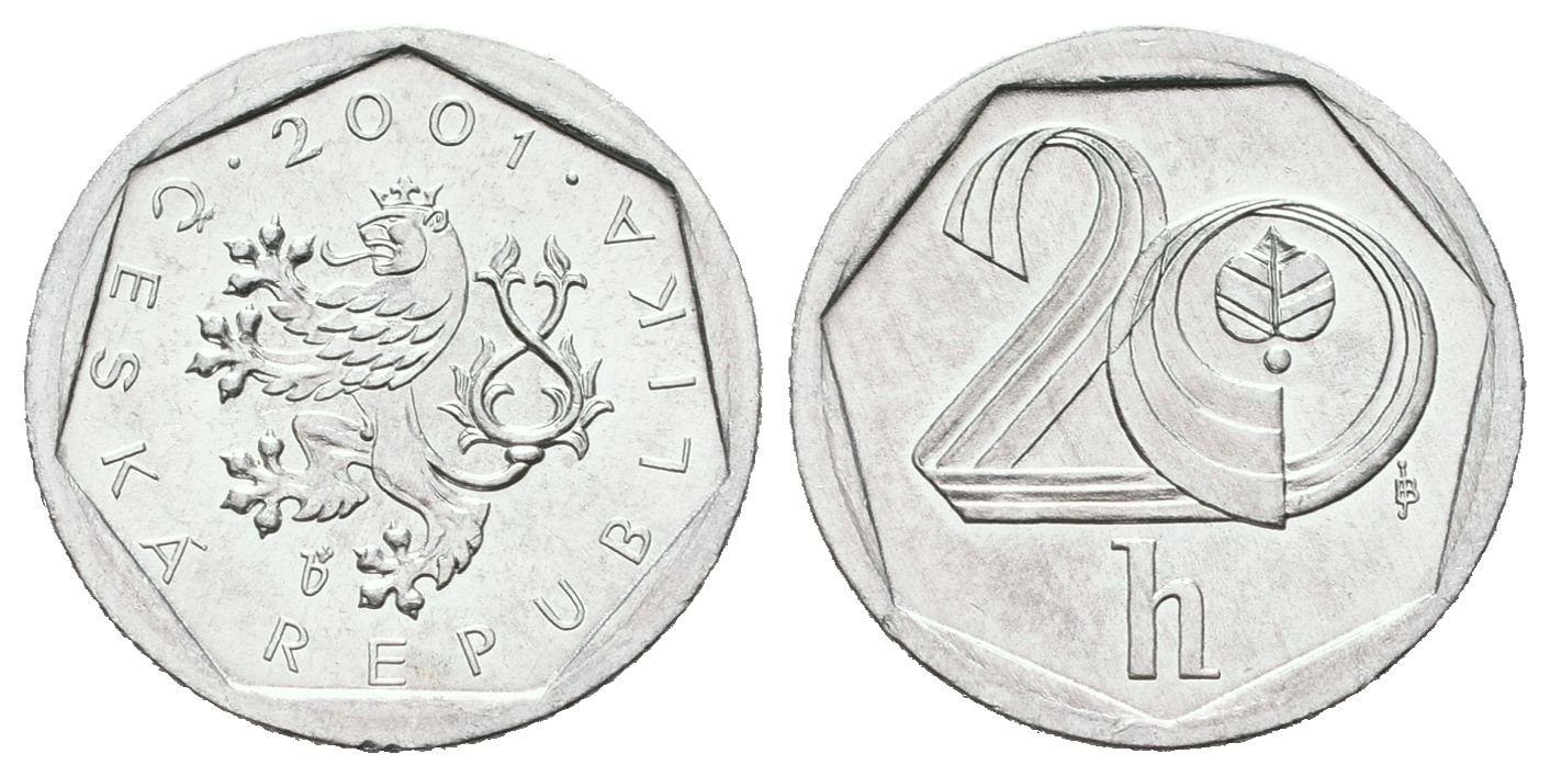 20 Haléř 2001