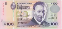 Uruguay, 100 Pesos Uruguayos 2011, P.88b