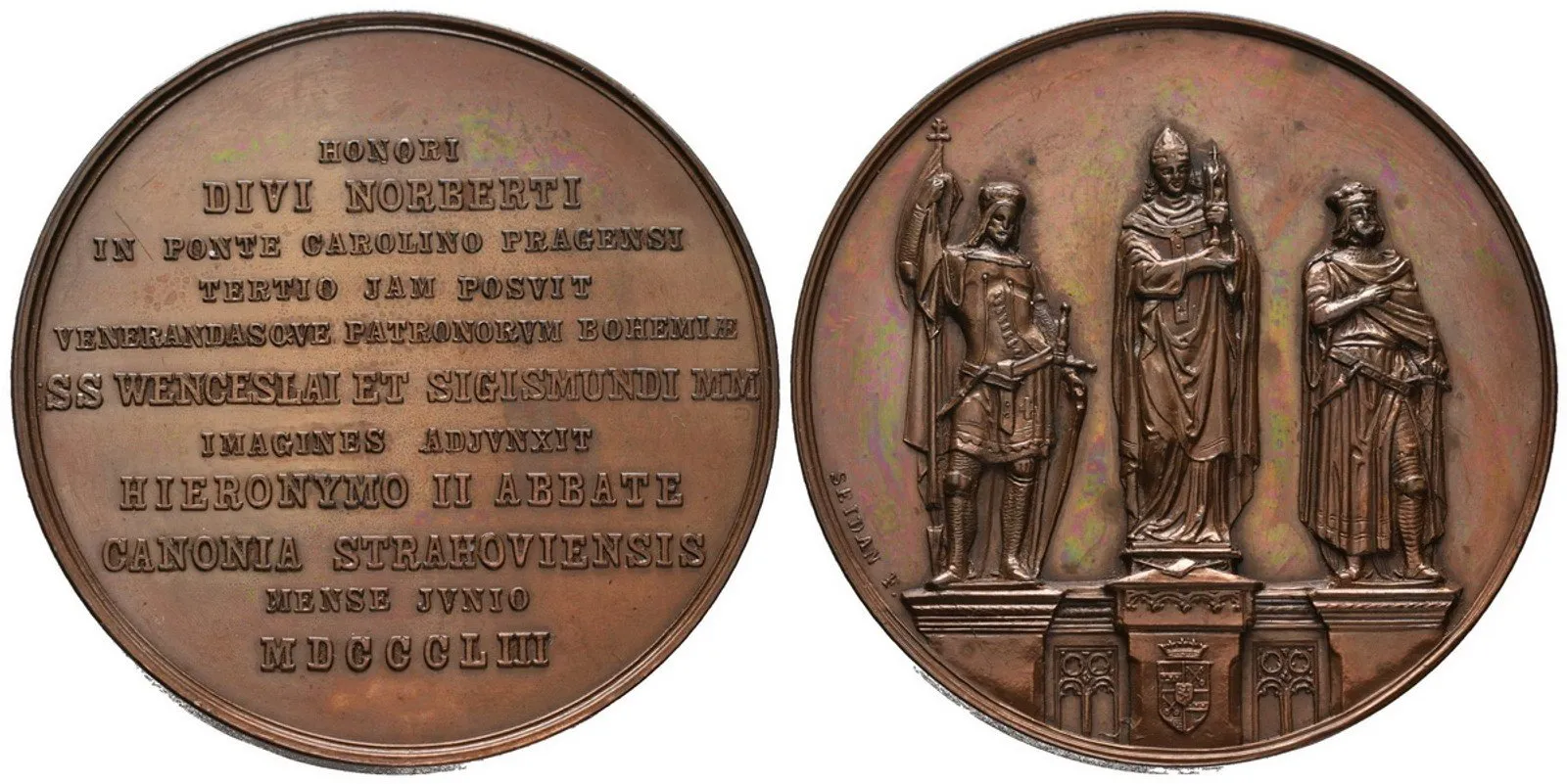 Praha - Strahovský klášter, Hyeronimus II. Joseph Zeidler — 1