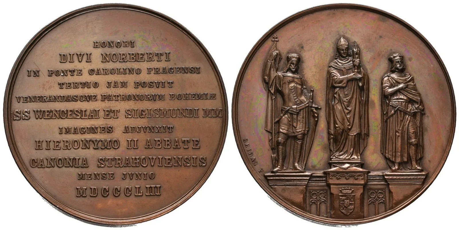 Praha - Strahovský klášter, Hyeronimus II. Joseph Zeidler — 1