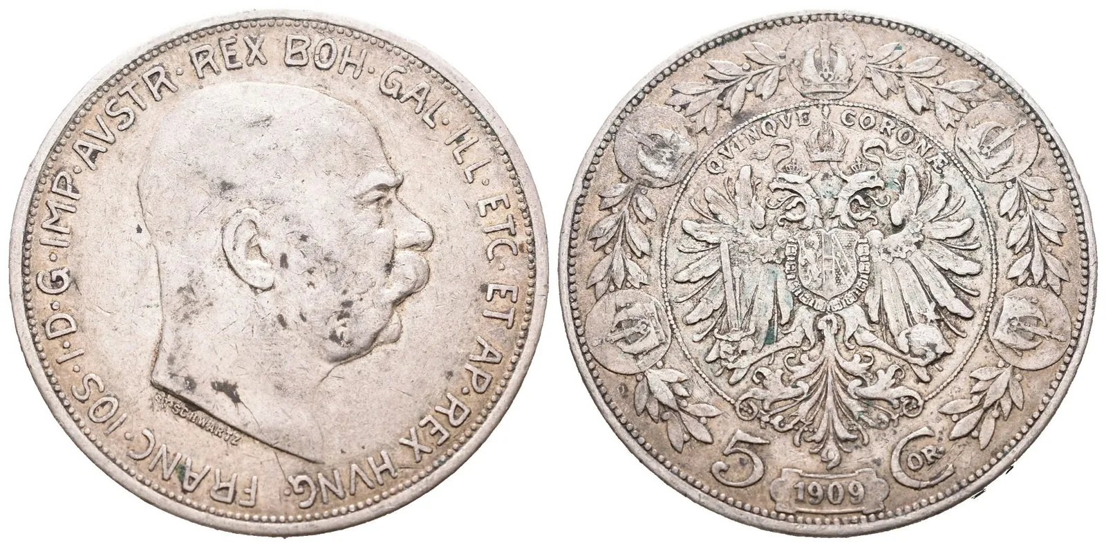 5 Koruna 1909