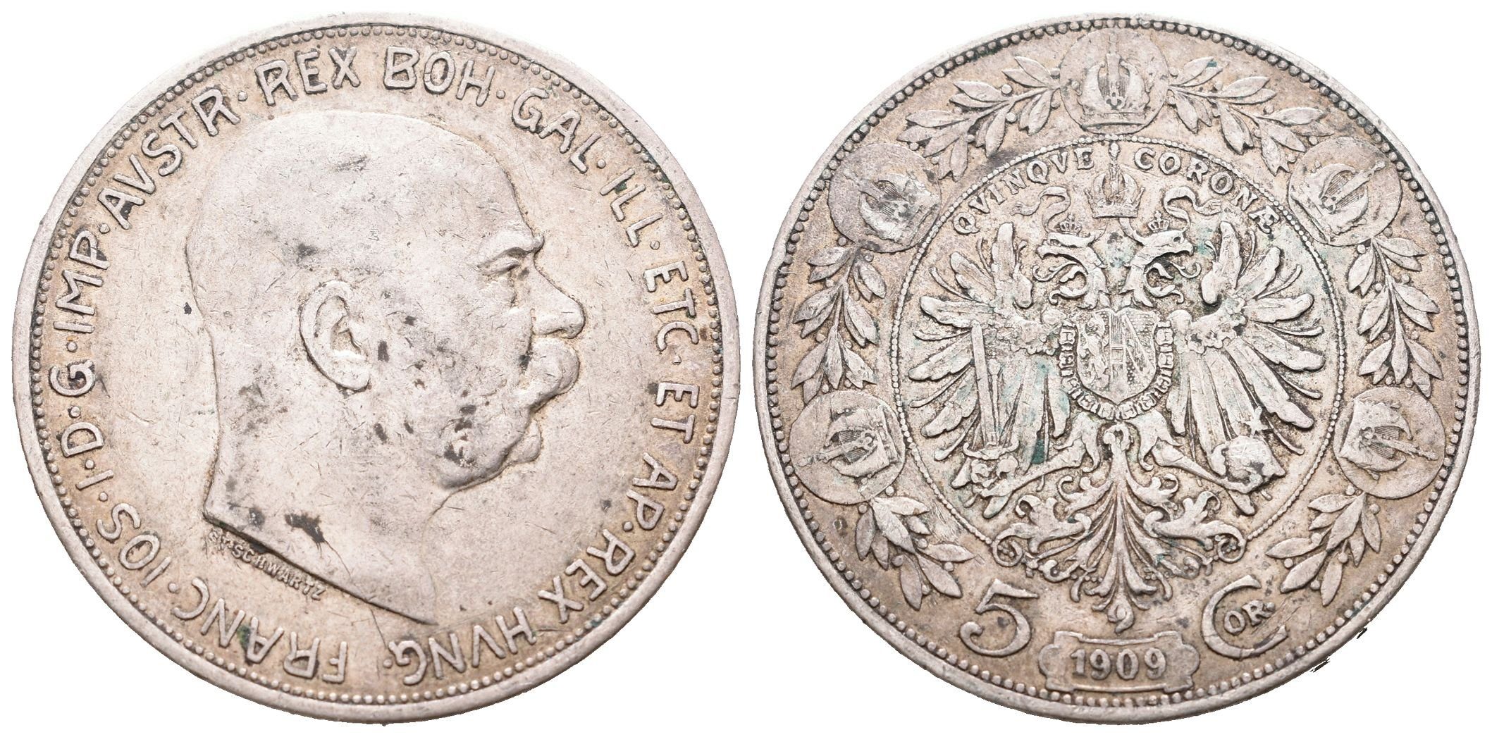 5 Koruna 1909