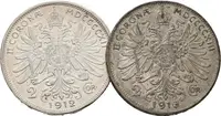 2 Koruna 1912 a 1913 - lot 2 ks - fotografie 2