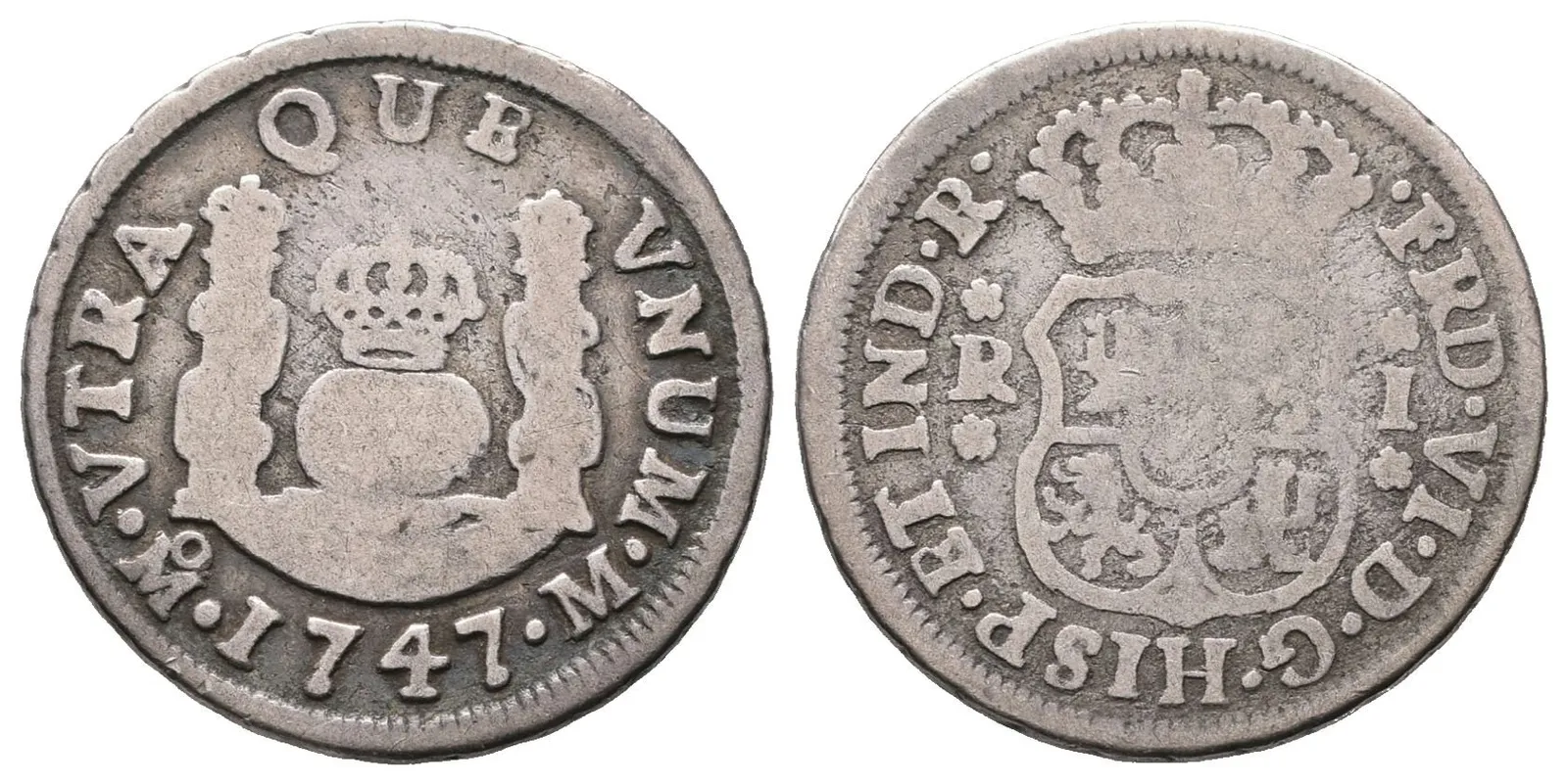 Mexiko, Real 1747 MO