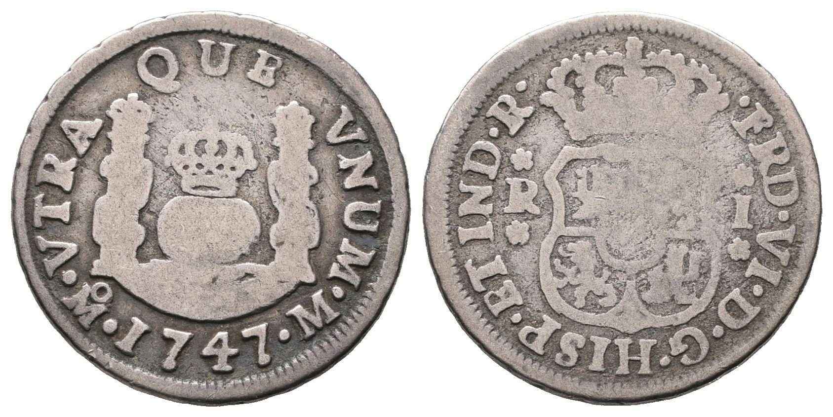 Mexiko, Real 1747 MO