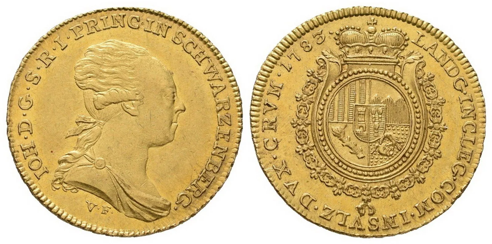 Schwarzenberg, Johann Nepomuk, 1782 - 1789 — 1