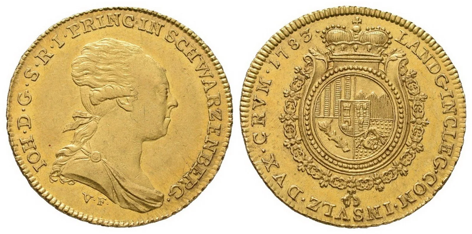 Schwarzenberg, Johann Nepomuk, 1782 - 1789 — 1