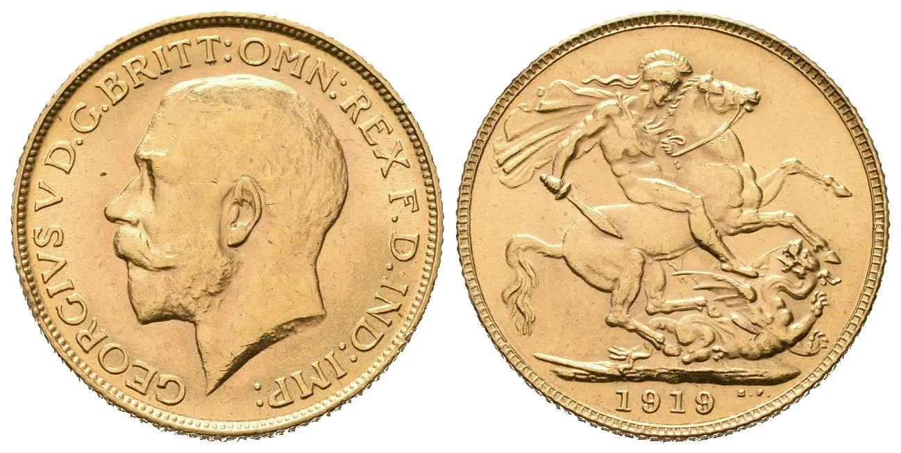 Velká Británie, Sovereign 1919