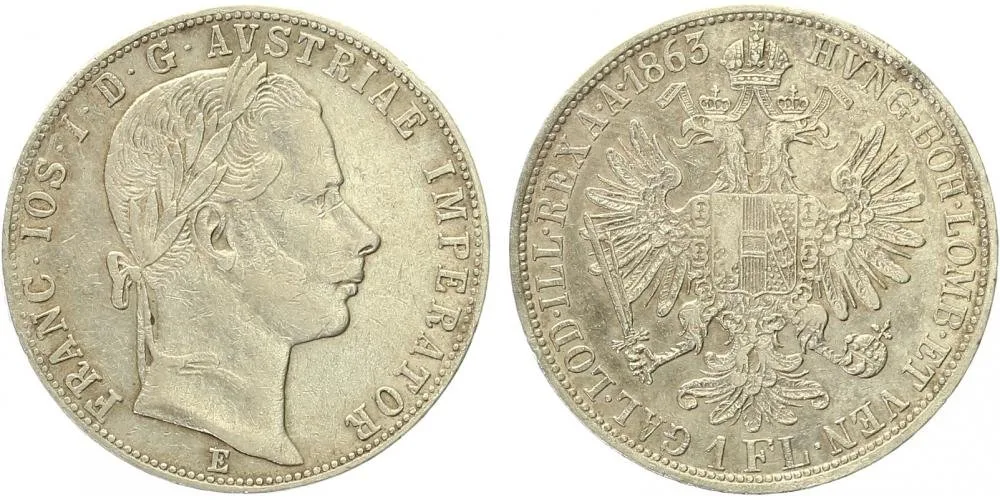 Rakouská a spolková měna, 1857 - 1892 — 1