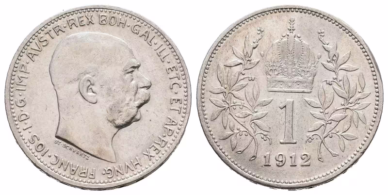 1 Koruna 1912