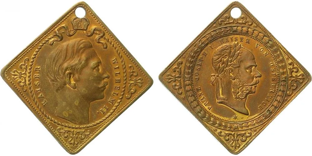 František Josef I., medaile vojenských manévrů — 1