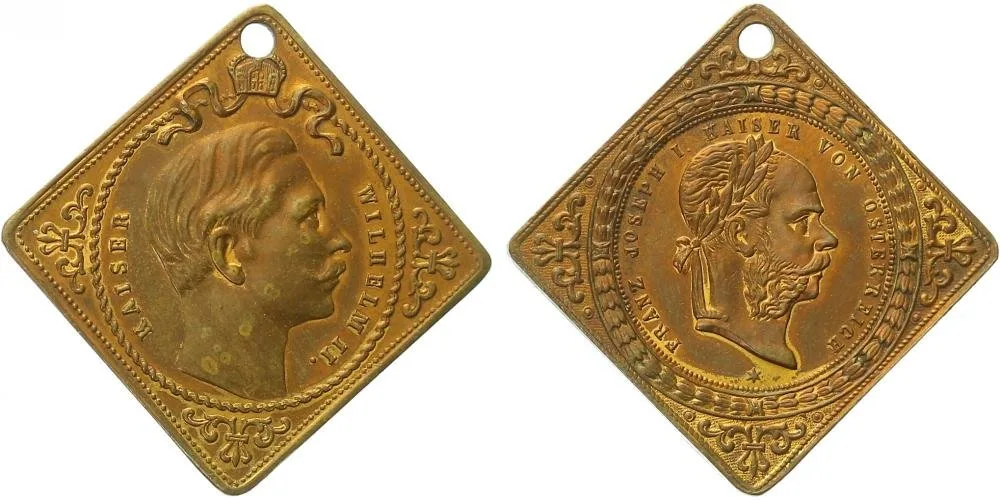 František Josef I., medaile vojenských manévrů — 1