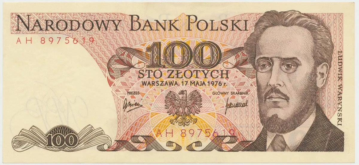 Polsko, 100 Zlotych 1976, P.143b