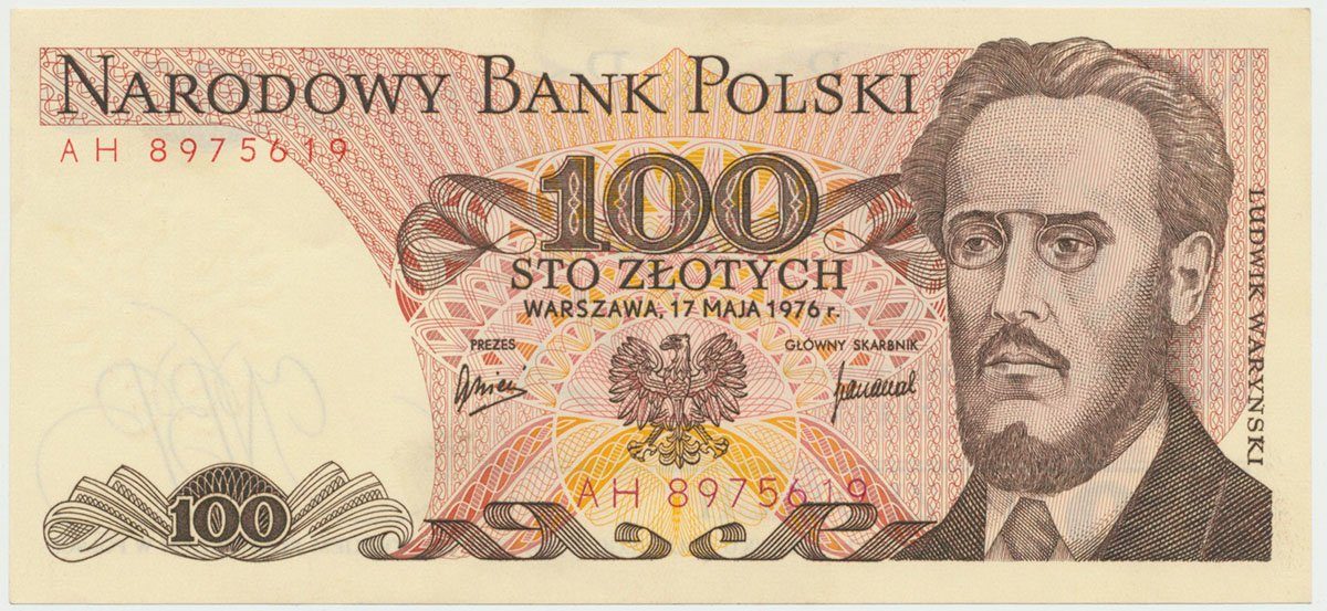 Polsko, 100 Zlotych 1976, P.143b