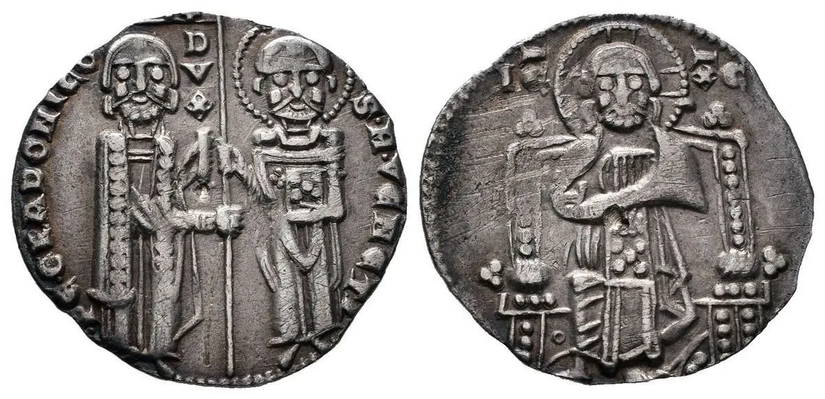 Itálie - Benátky, Iacopo Contarini, 1275 - 1280 — 1