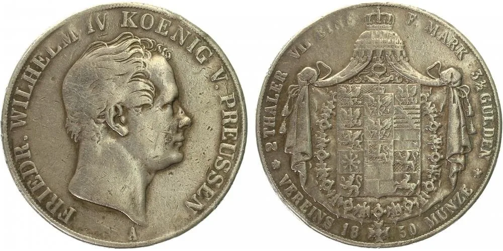 Prusko, Friedrich Wilhelm IV., 1840 - 1861 — 1