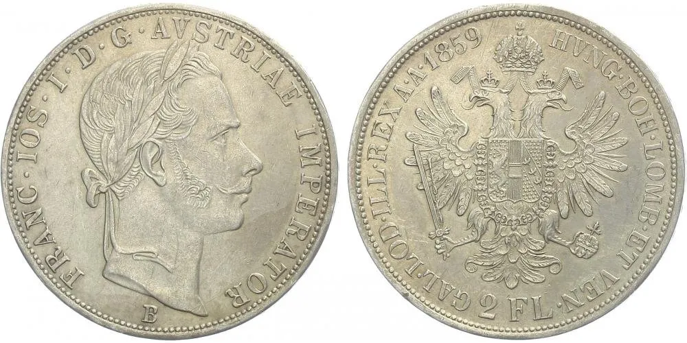 Rakouská a spolková měna, 1857 - 1892 — 1