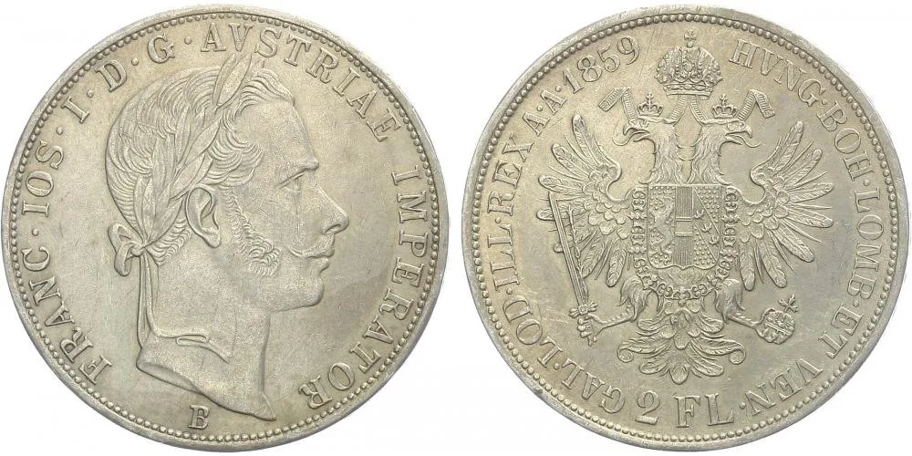 Rakouská a spolková měna, 1857 - 1892 — 1
