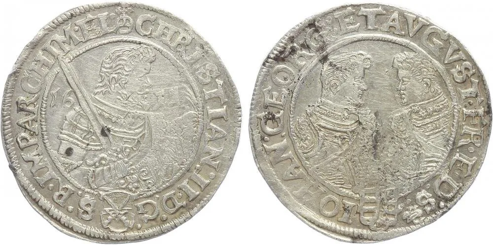 Sasko, Christian II., Johann Georg I. a August, 1591 - 1611 — 1