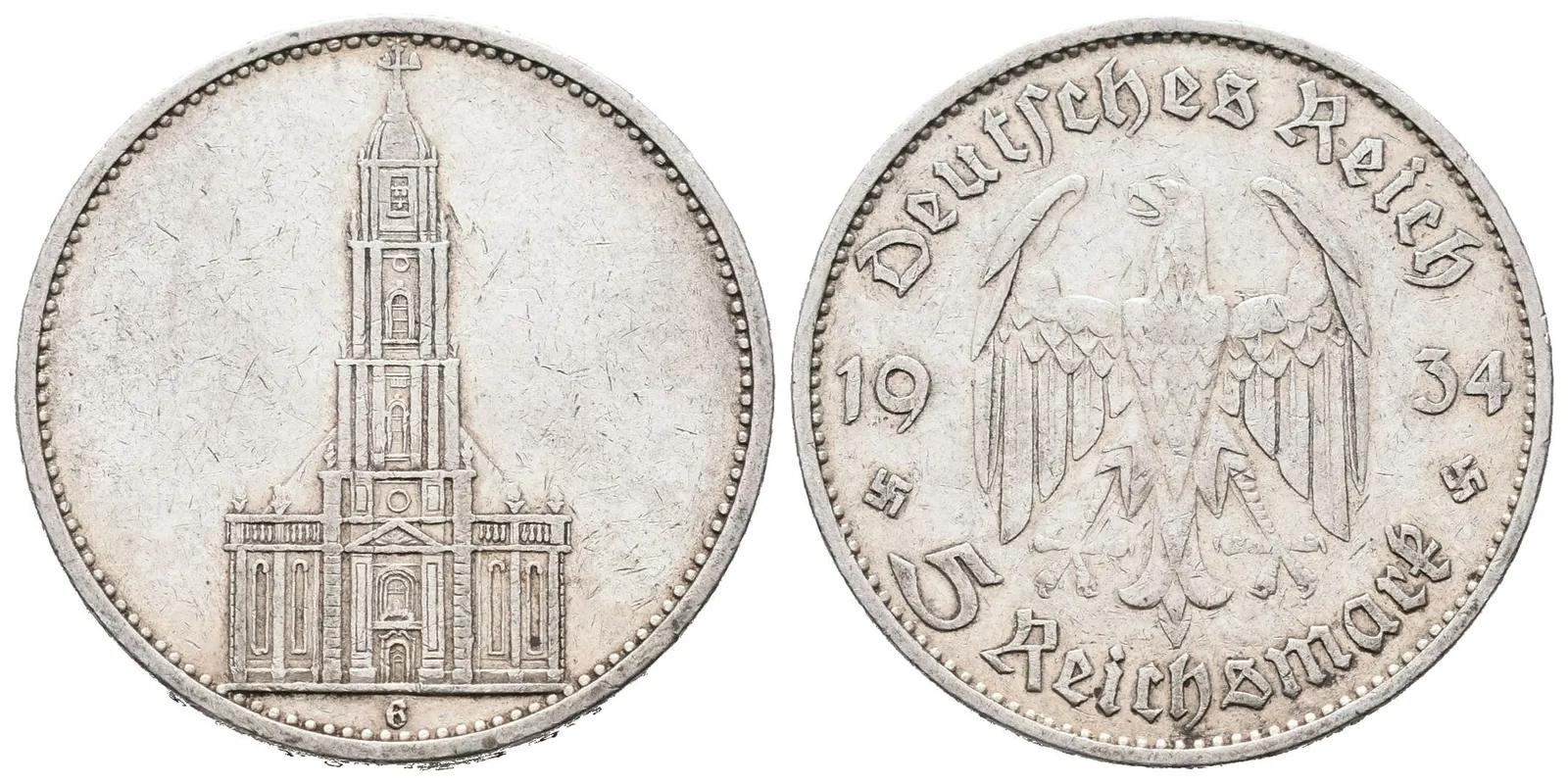 III. říše, 5 Marka 1934 G