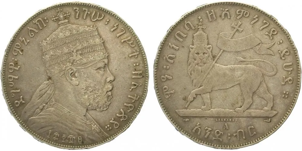 Etiopie, Menelik II., 1889 - 1913 — 1