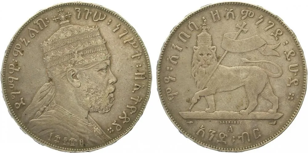 Etiopie, Menelik II., 1889 - 1913 — 1