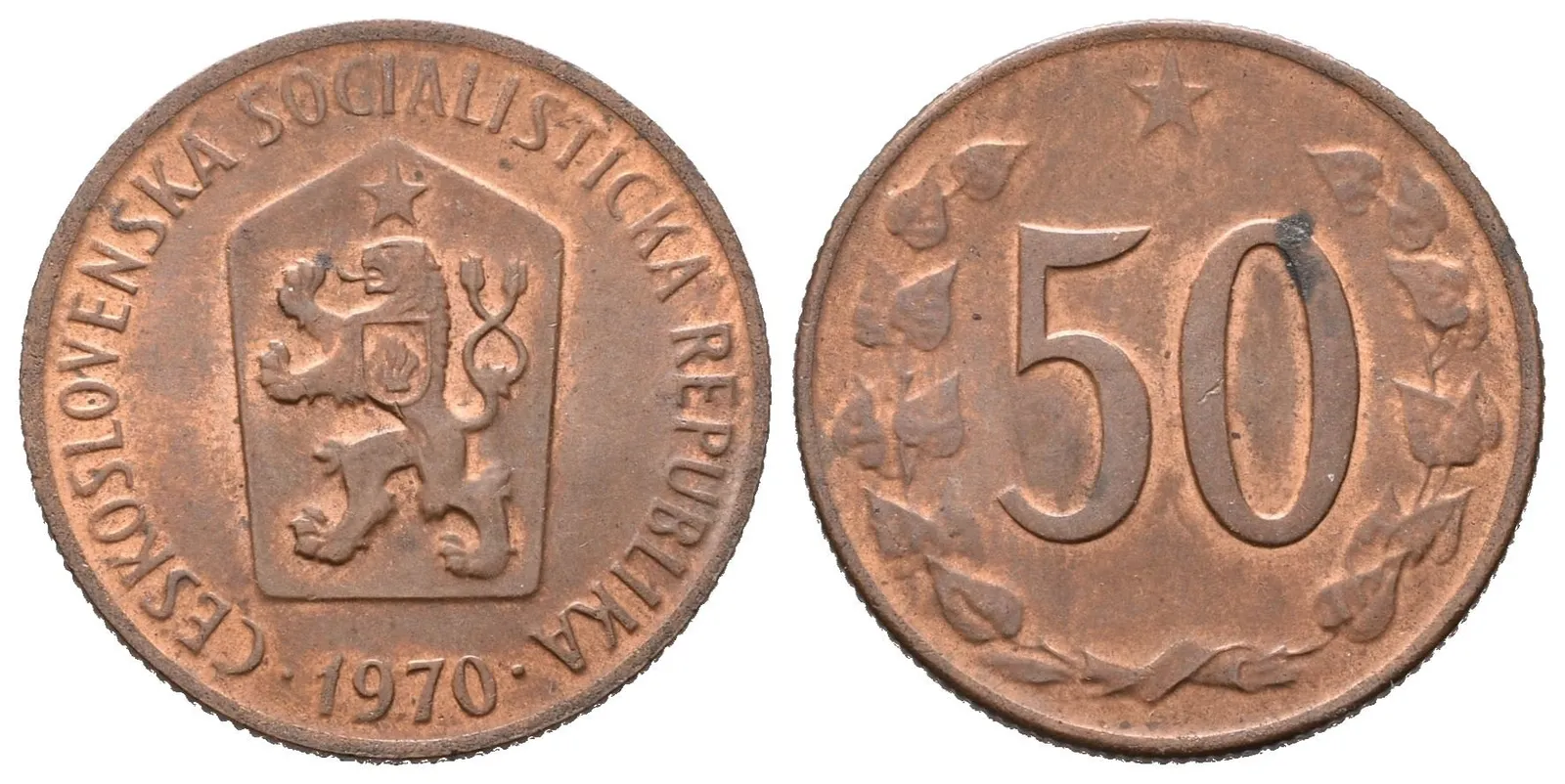 50 Haléř 1970