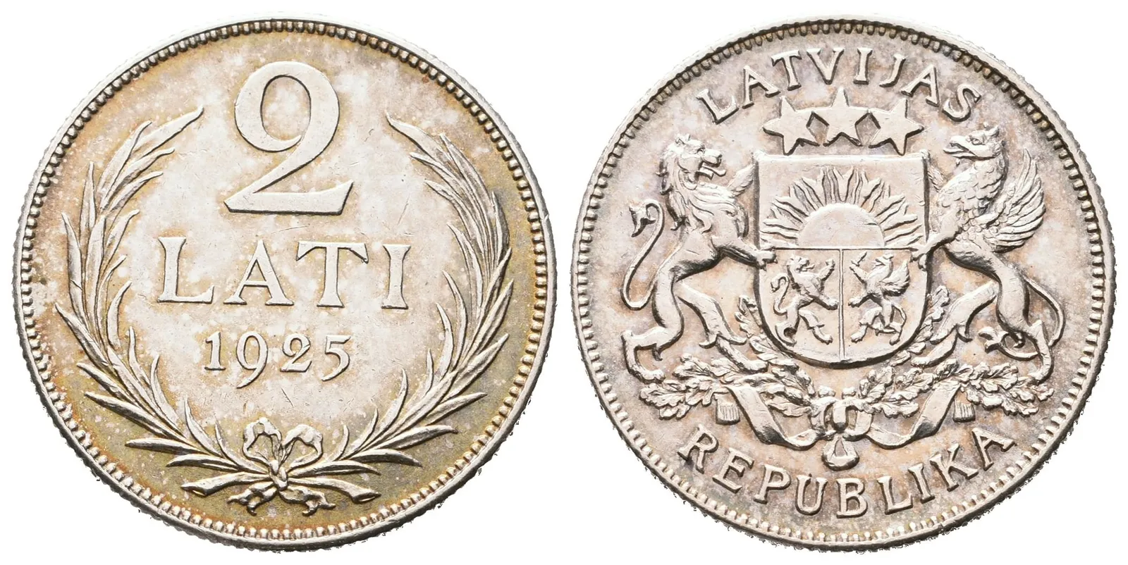 Lotyšsko, 2 Lati 1925