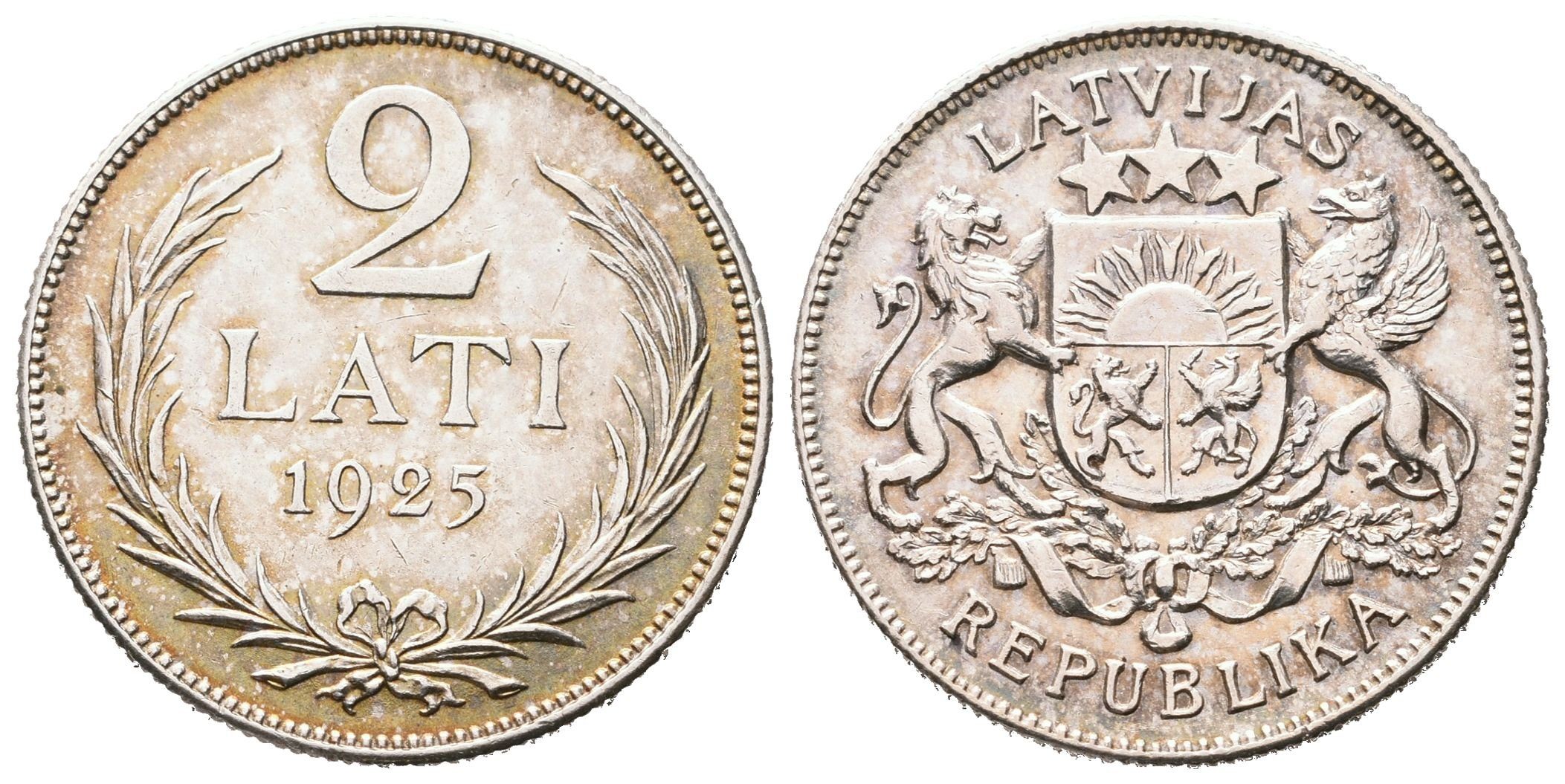 Lotyšsko, 2 Lati 1925