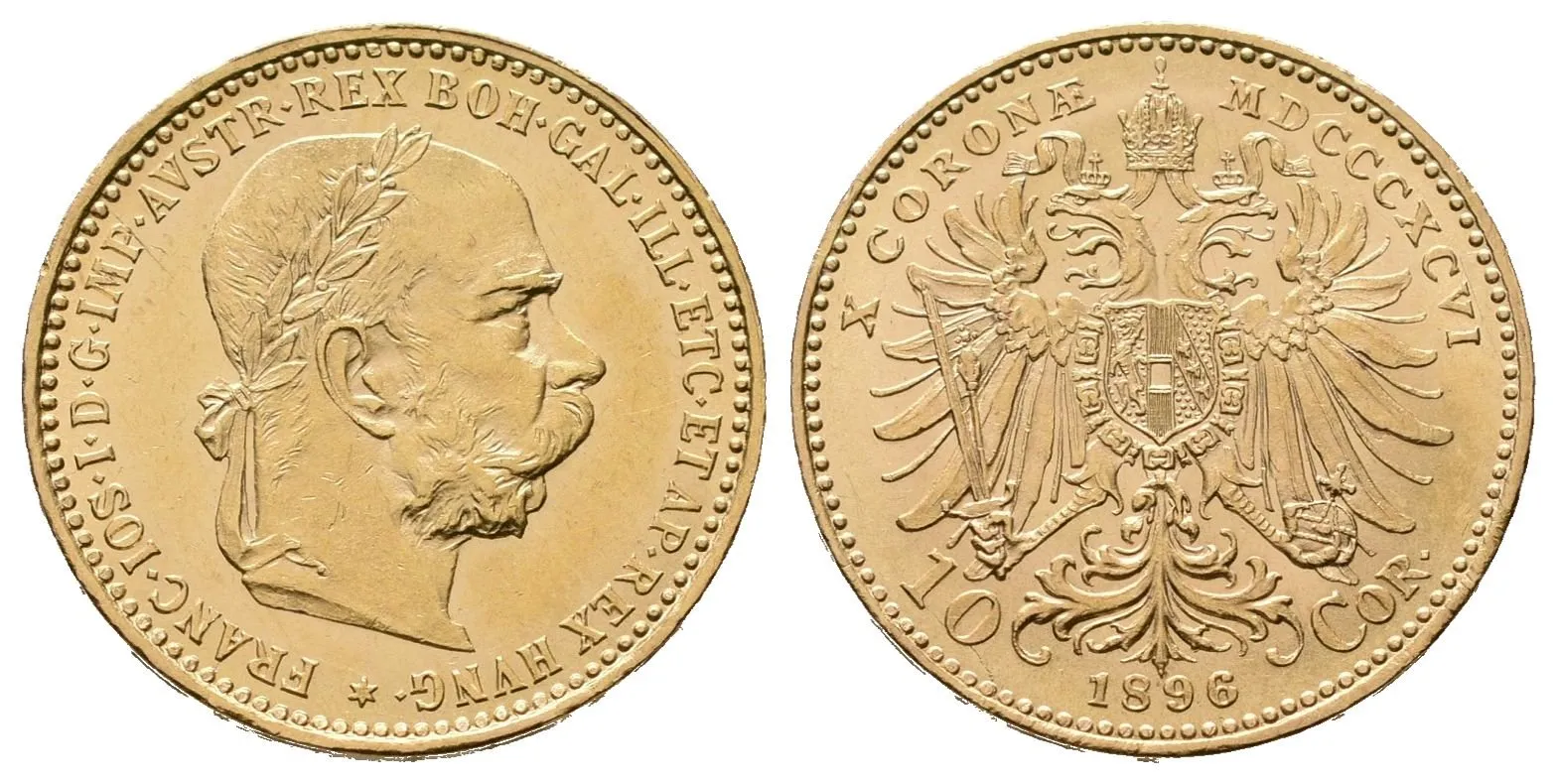 10 Koruna 1896