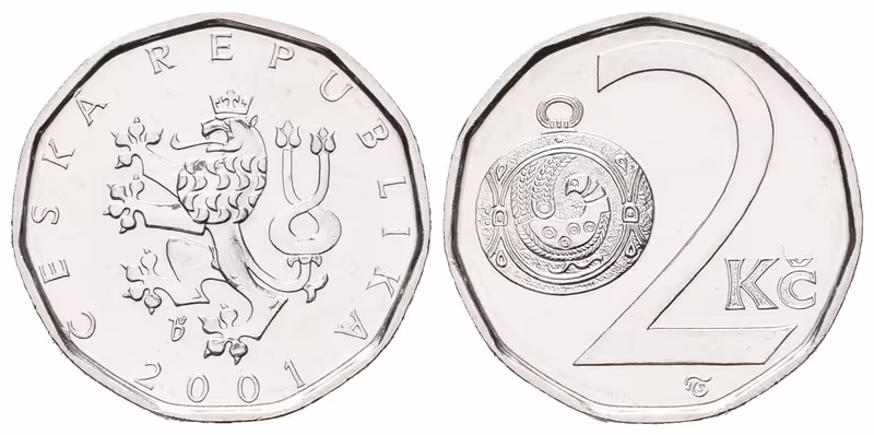 2 Koruna 2001