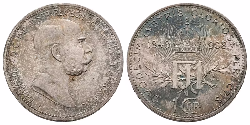 1 Koruna 1908