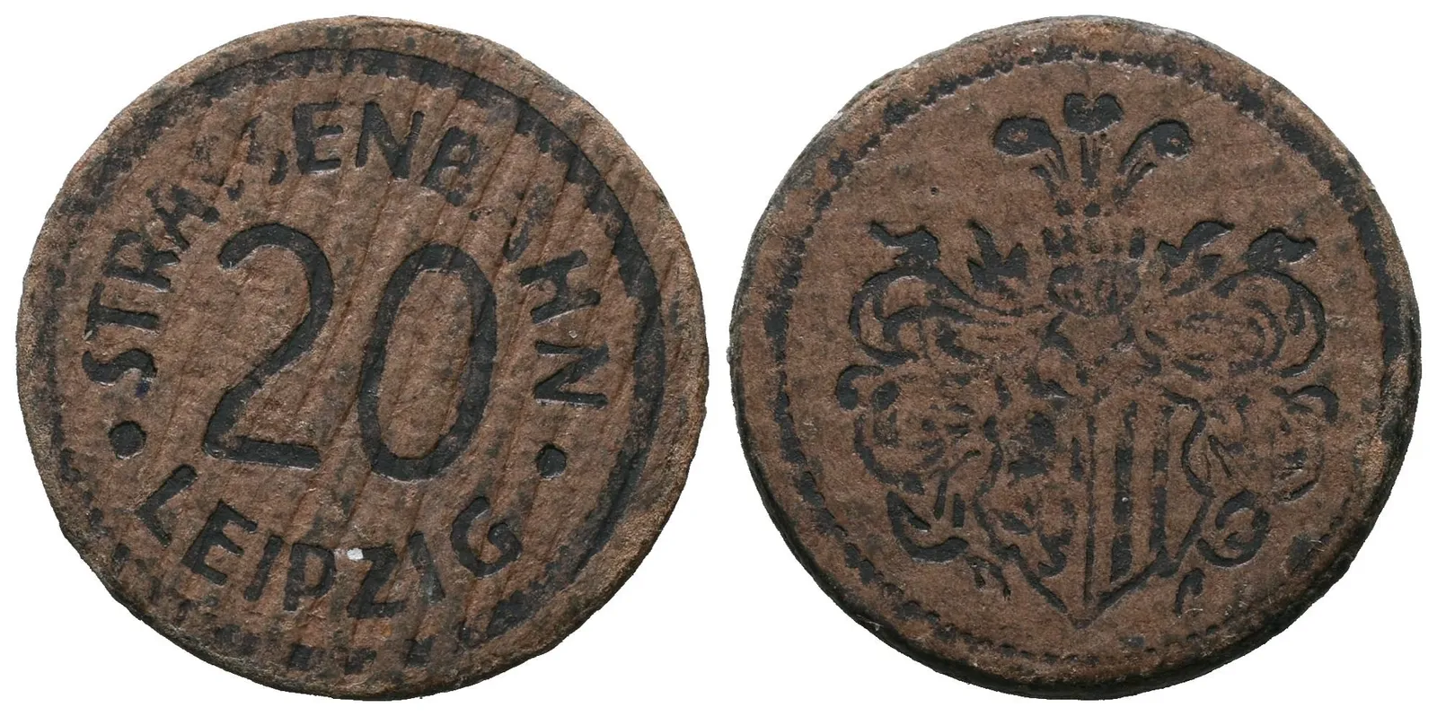 Nouzové ražby, 20 Pfennig - Lipsko