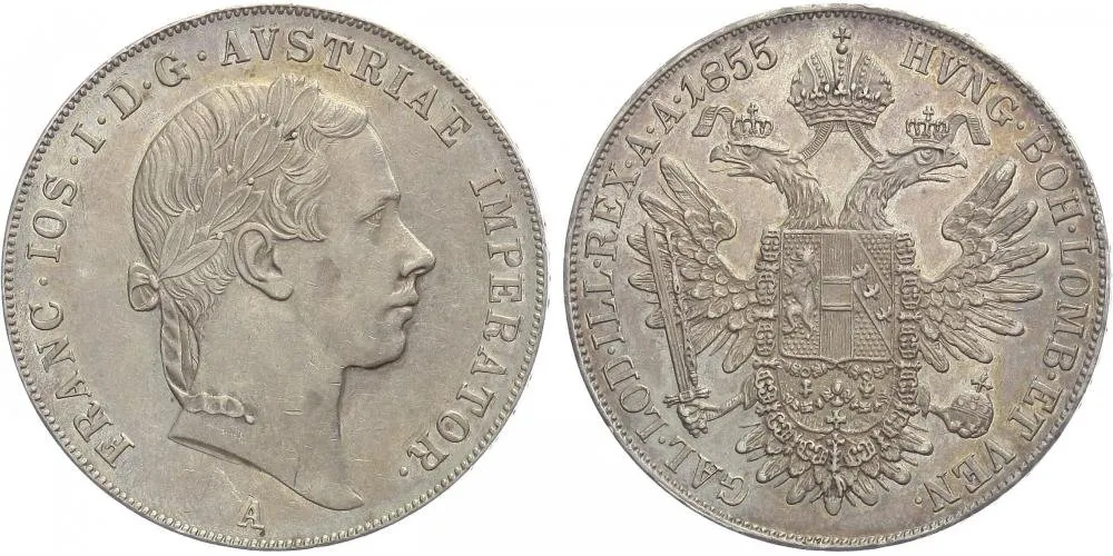 Konvenční měna, 1848 - 1857 — 1
