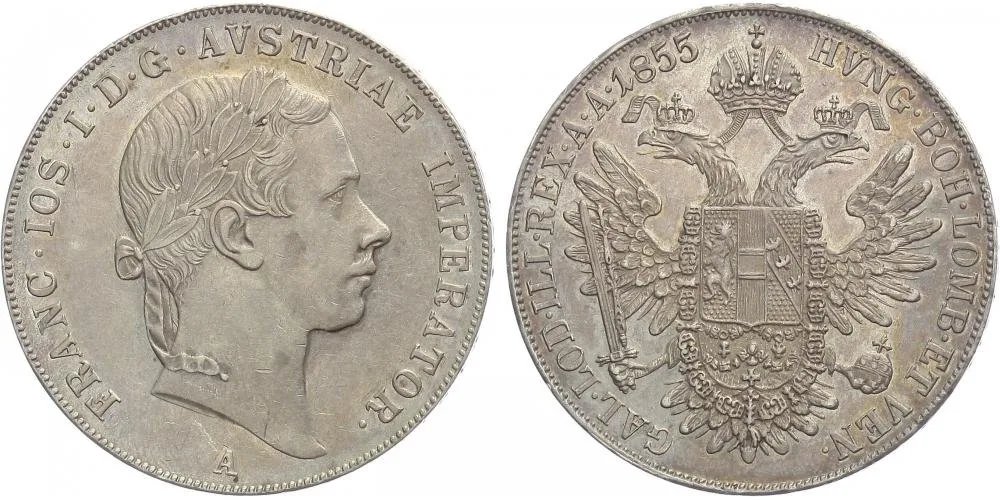 Konvenční měna, 1848 - 1857 — 1