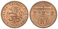 10 Haléř 1928