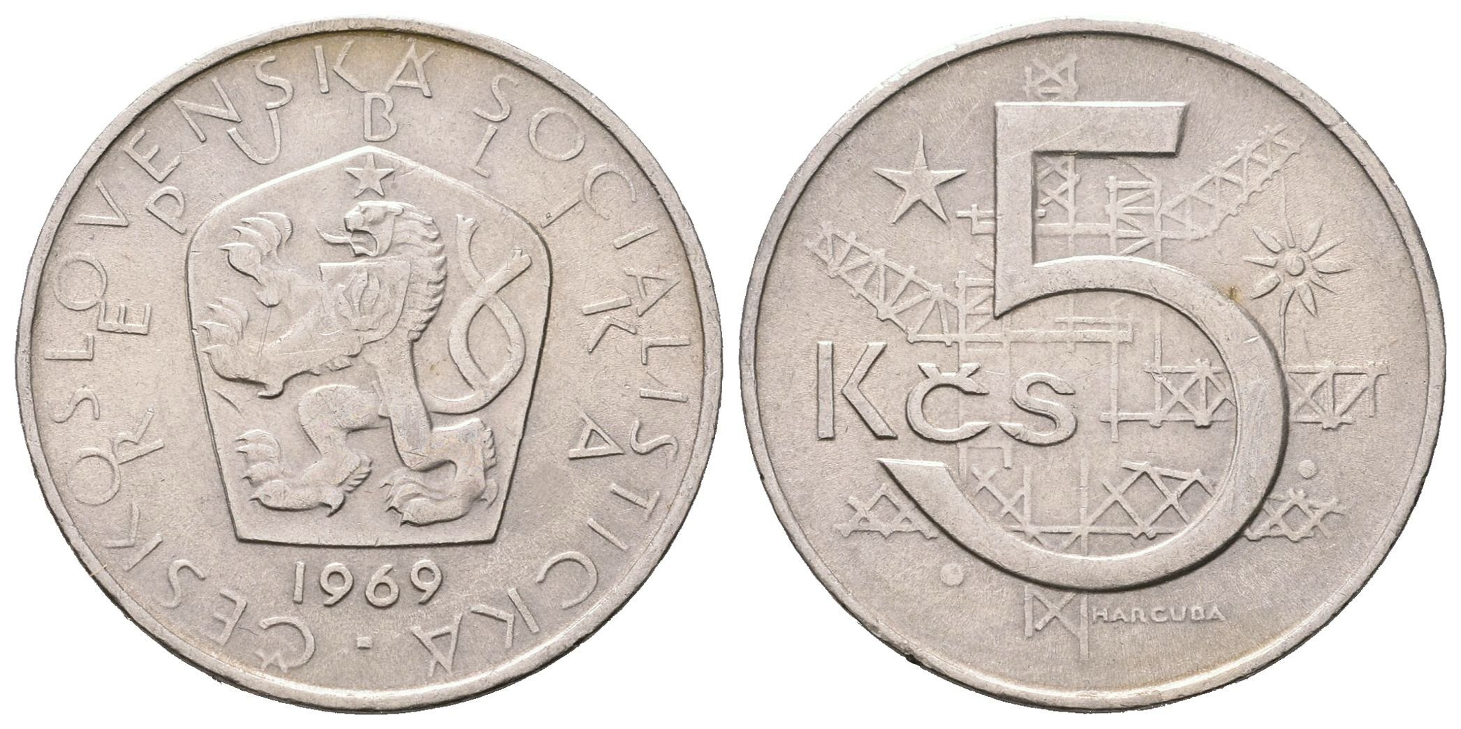 5 Koruna 1969