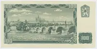 Československo, 100 Koruna 1961, série P, Hej.101dP - fotografie 2