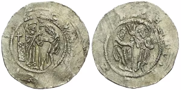Vladislav II., Denár, Cach 587_RR!