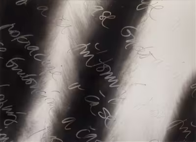 Magdalena Jetelová: Magdalena Jetelová (1946) - Letter by smoke