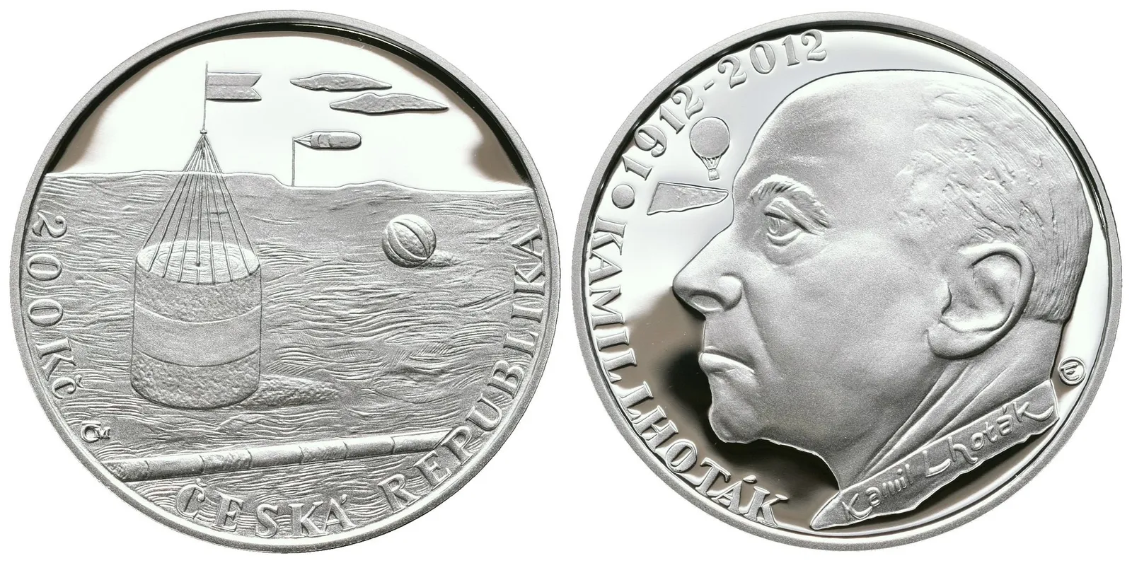 200 Kč 2012 - Kamil Lhoták, PROOF