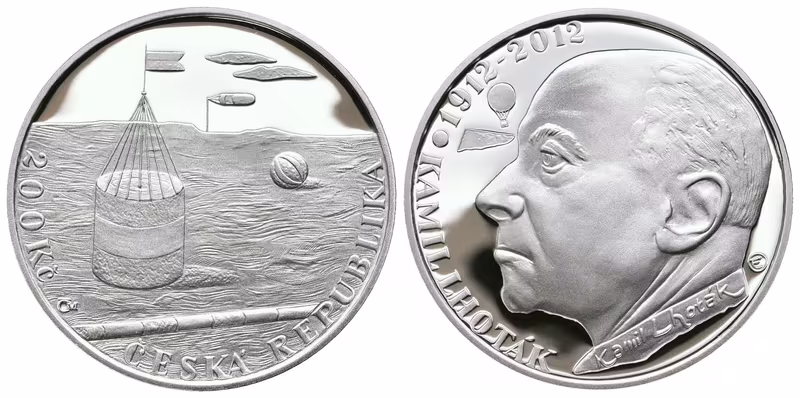 200 Kč 2012 - Kamil Lhoták, PROOF