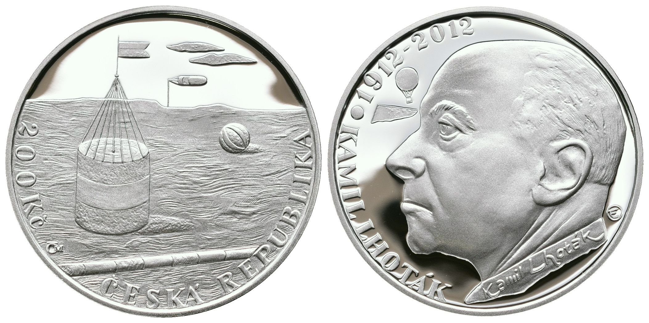 200 Kč 2012 - Kamil Lhoták, PROOF