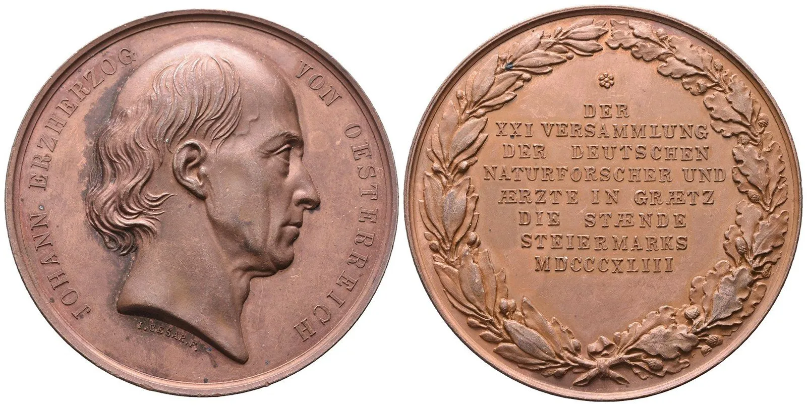 Arcivévoda Johann, 1782 - 1859, kancléř 1848 - 1849 — 1