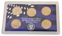 USA, Sada stříbrných 50 Cent mincí 2001 - fotografie 3