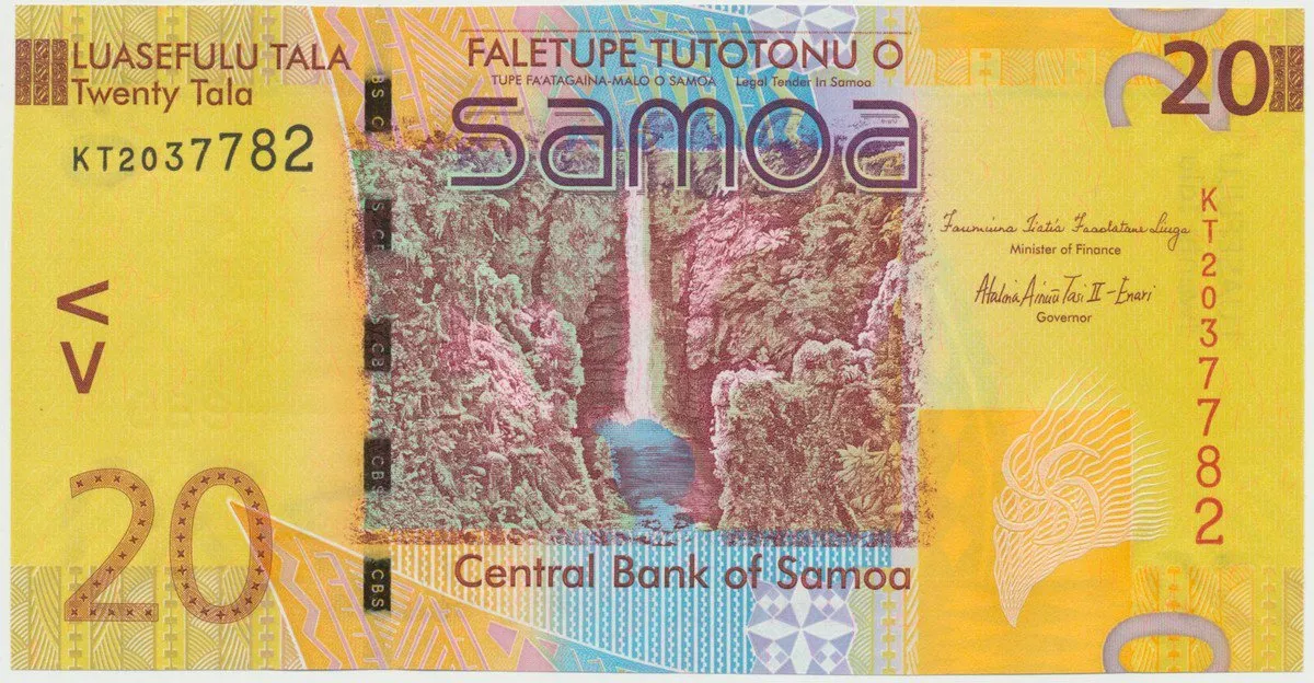 Samoa, 20 Tala 2008, P.40a