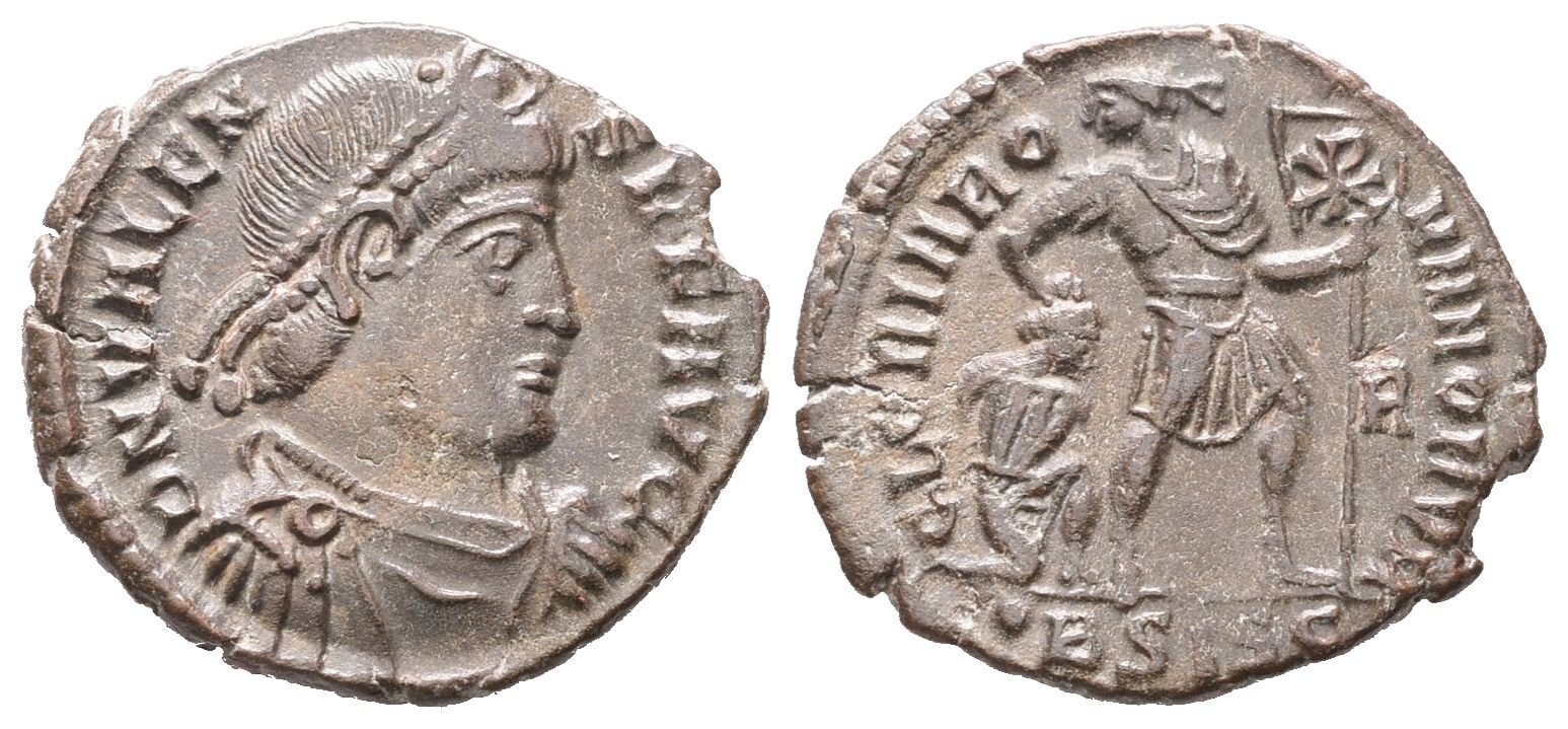 Valens, nummus, Siscia, RIC IX 5