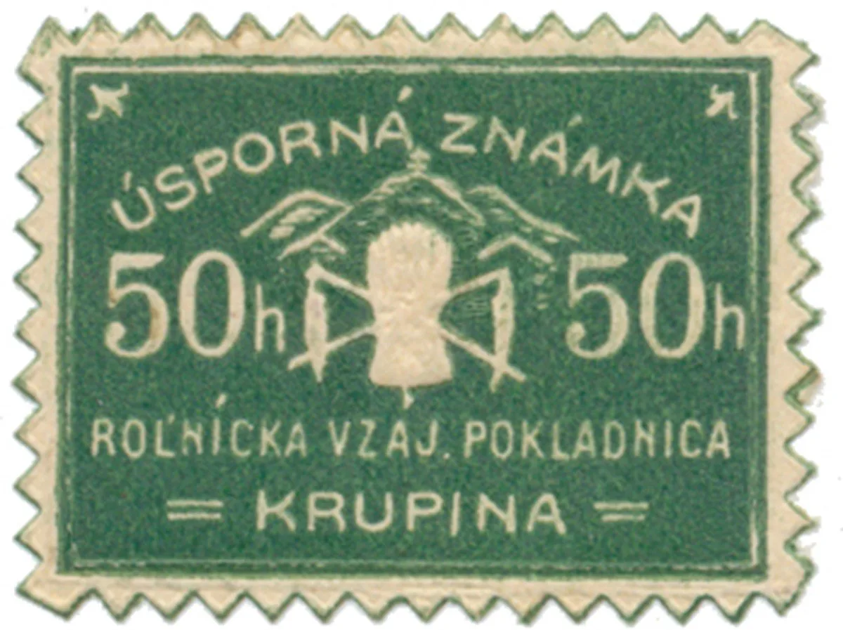 Úsporné známky — 1